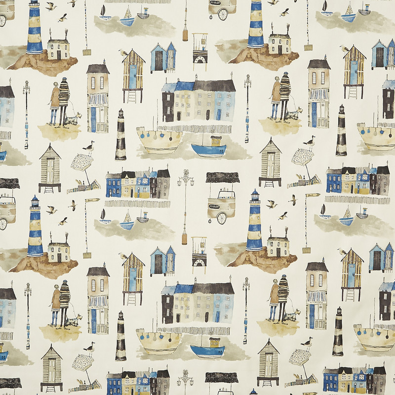 Seaside Ocean by Prestigious Textiles - Made to Measure Curtains - 5038 ...