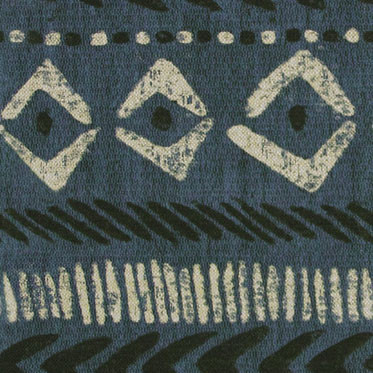 Adumu Blue Fabric by Art Of The Loom