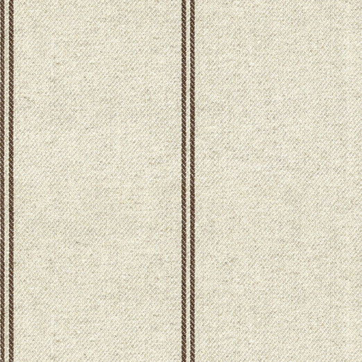 Galway Stripe Mocha Fabric by Art Of The Loom