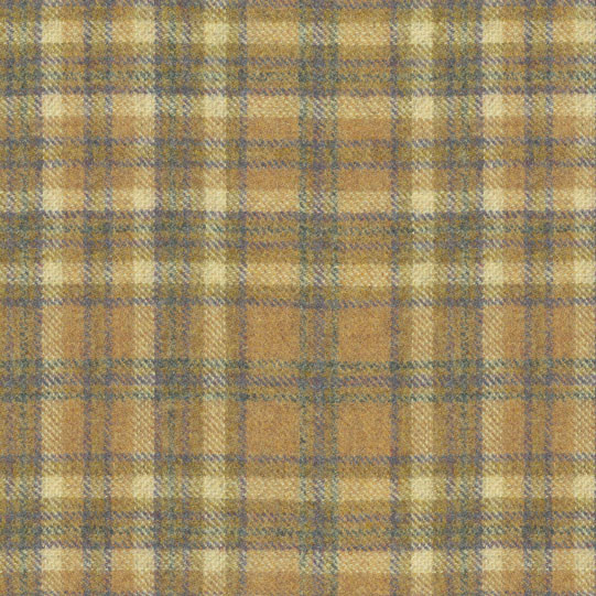 Harrogate Plaid Caramel Fabric by Art Of The Loom