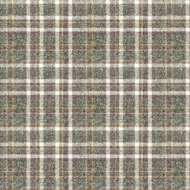 Harrogate Plaid Heather Fabric by Art Of The Loom