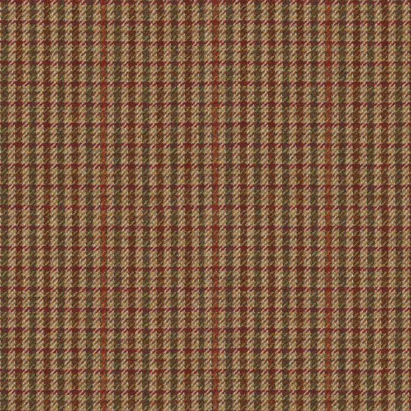 Ilkley Red Fabric by Art Of The Loom