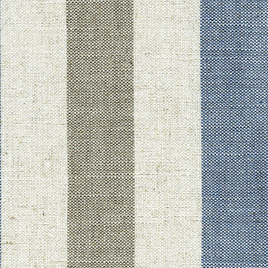 Lytham Stripe Denim Fabric by Art Of The Loom