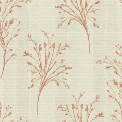 Sarah Coral Fabric by Art Of The Loom