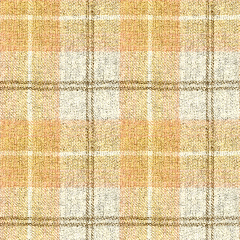 Wool Plaid Penzance Fabric by Art Of The Loom