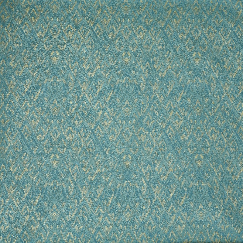 Pyramid Teal Fabric by Prestigious Textiles