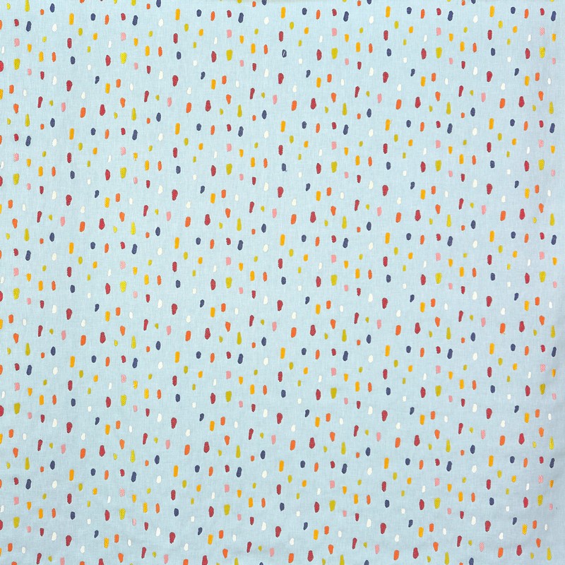 Lots Of Dots Sky Fabric by Prestigious Textiles
