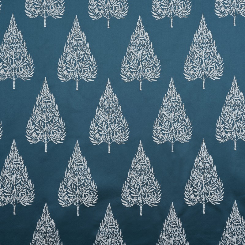 Asta Navy Fabric by Ashley Wilde