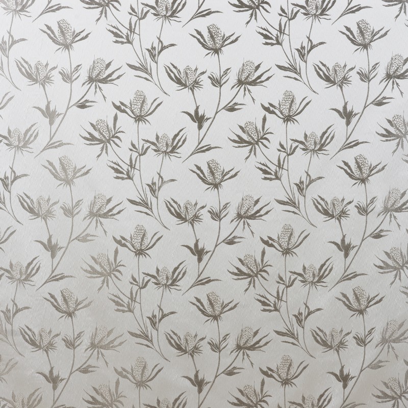 Carlina Silver Fabric by Ashley Wilde