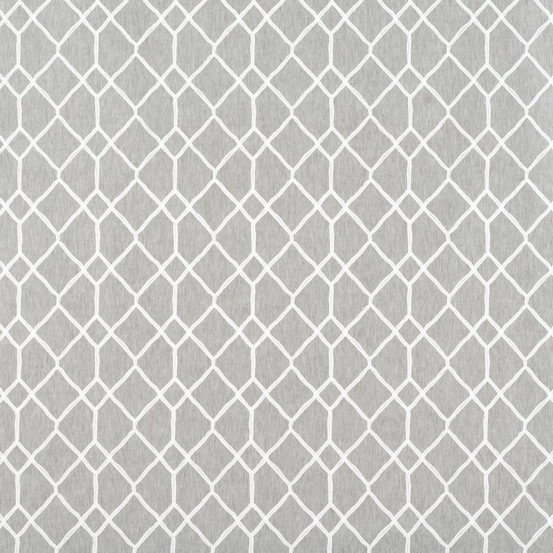 Vidar Silver Fabric by Ashley Wilde