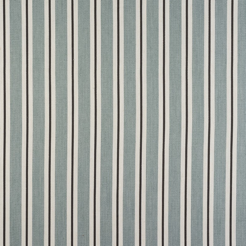 Arley Stripe Duckegg Fabric by Fryetts
