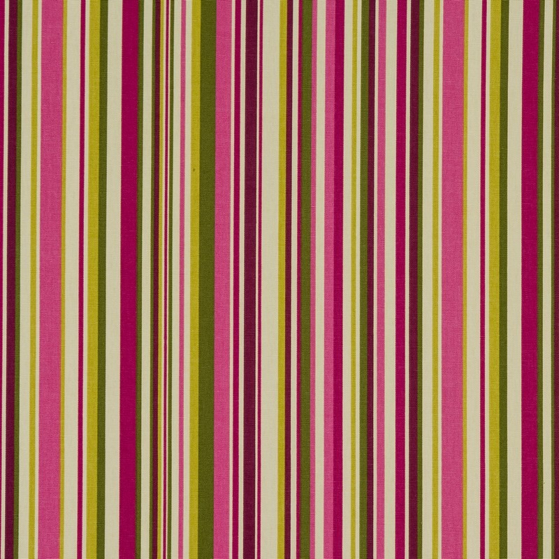 Goa Stripe Fuchsia Fabric by Fryetts
