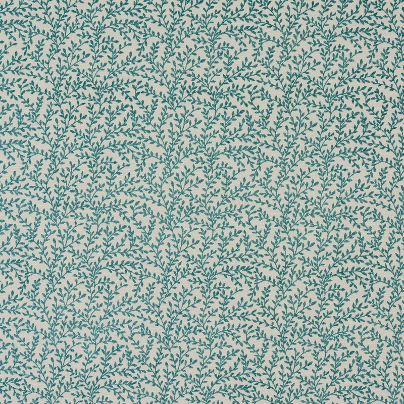 Olivia Teal Fabric by Fryetts