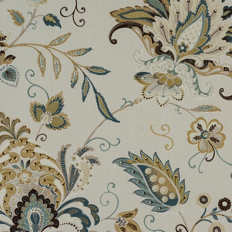 Zara Wedgewood Fabric by Fryetts