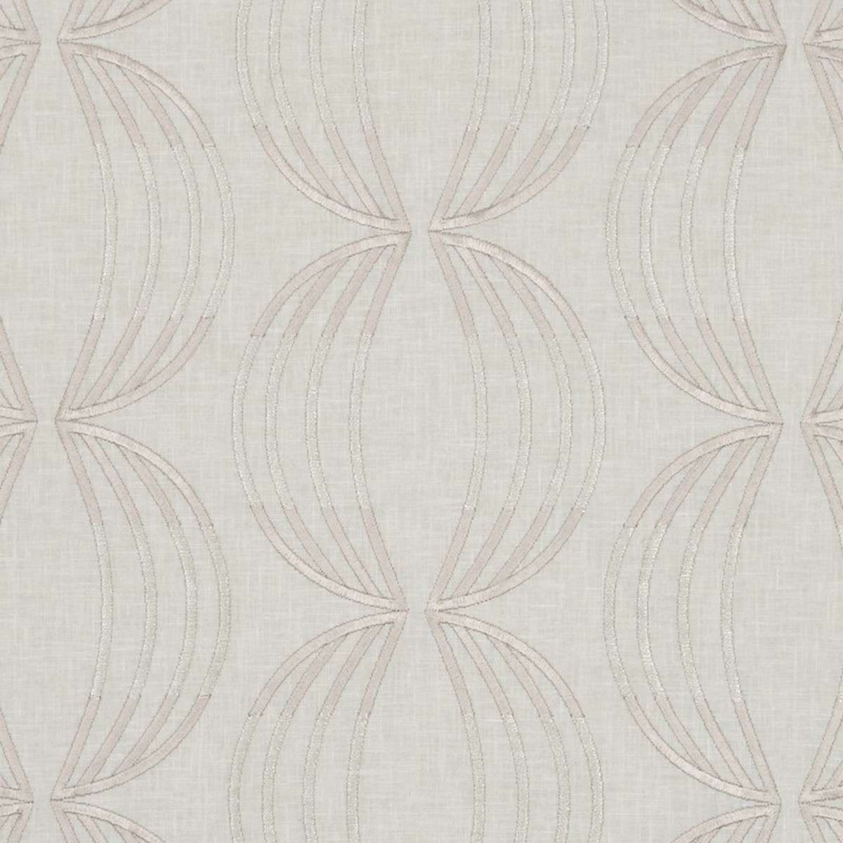 Carraway Champagne Fabric by Clarke & Clarke