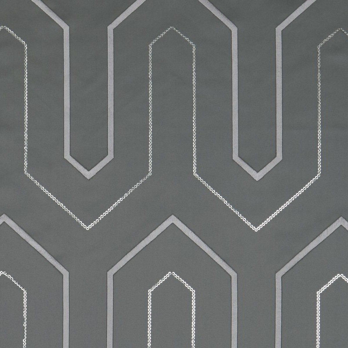 Gatsby Charcoal Fabric by Clarke & Clarke