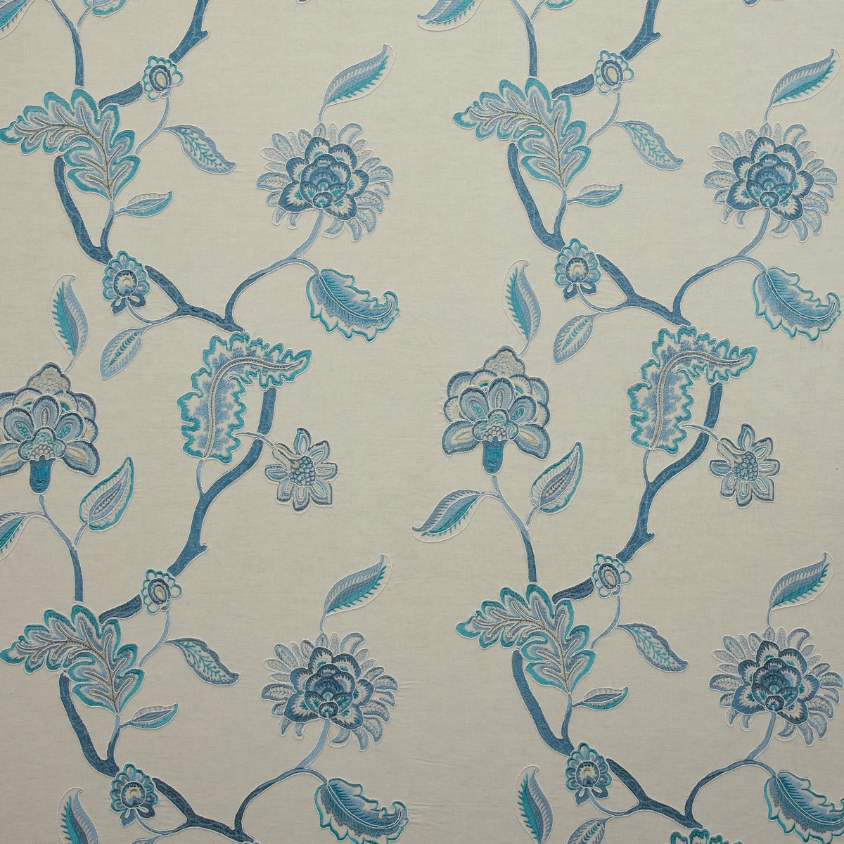 Lucia Indigo Fabric by iLiv - Britannia Rose