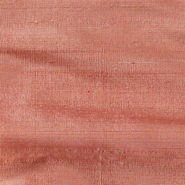 Orissa Silk Terracotta Fabric by James Hare - Britannia Rose