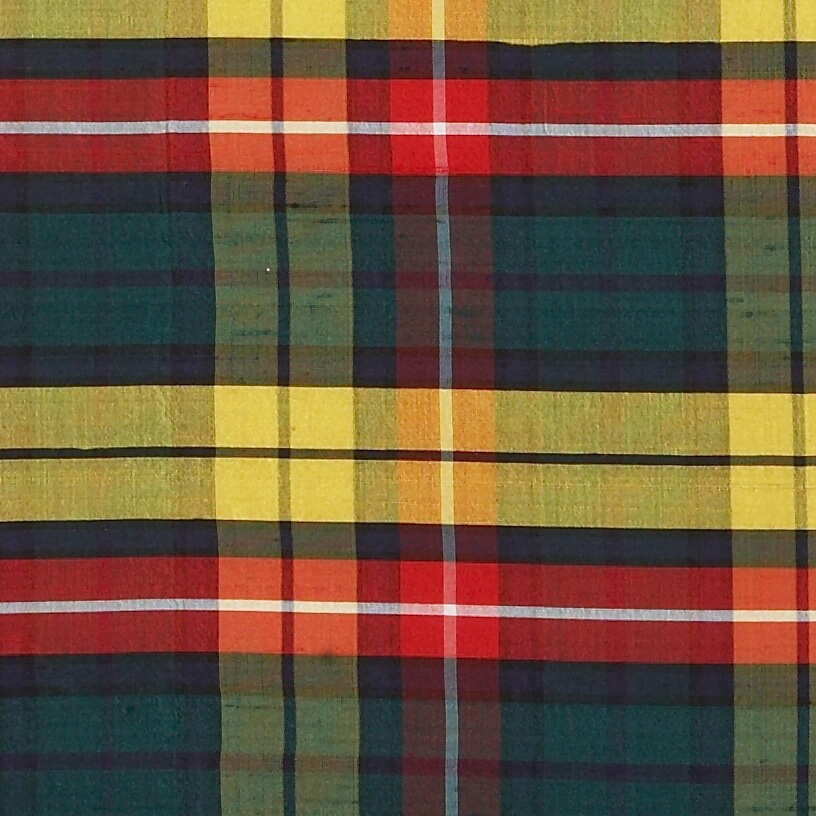 Tartan Silk Buchanan Fabric by James Hare