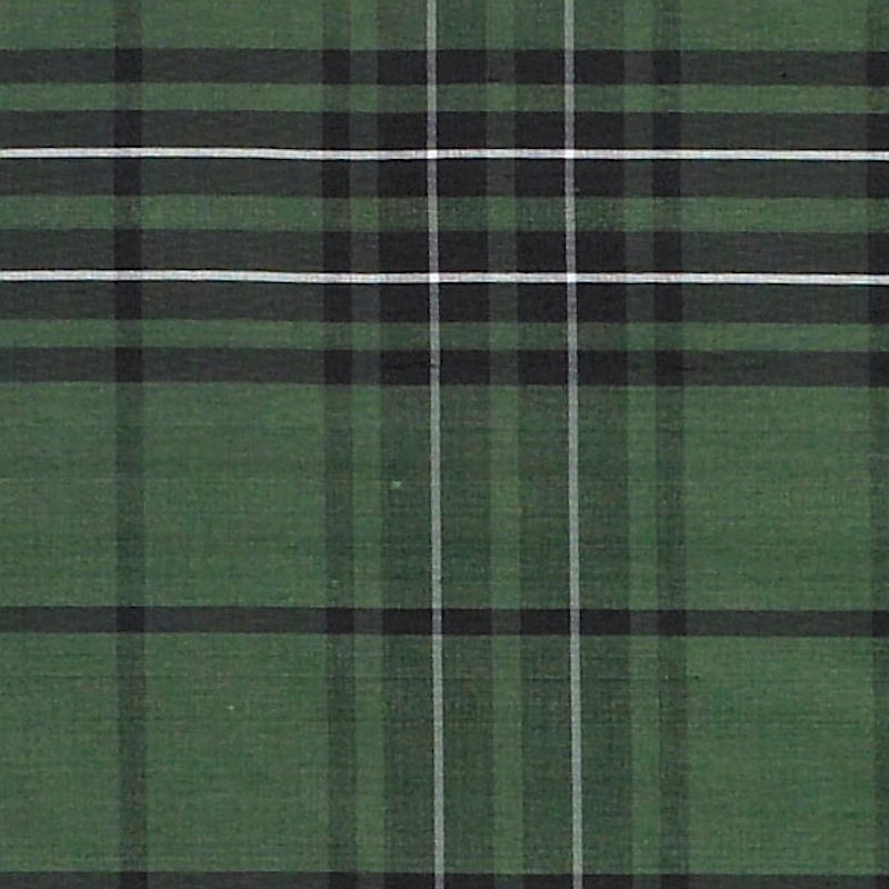 Tartan Silk Hunting Maclean Fabric by James Hare