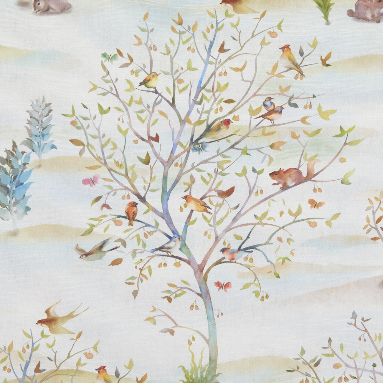 Coppice Autumn/Cream Fabric by Studio G