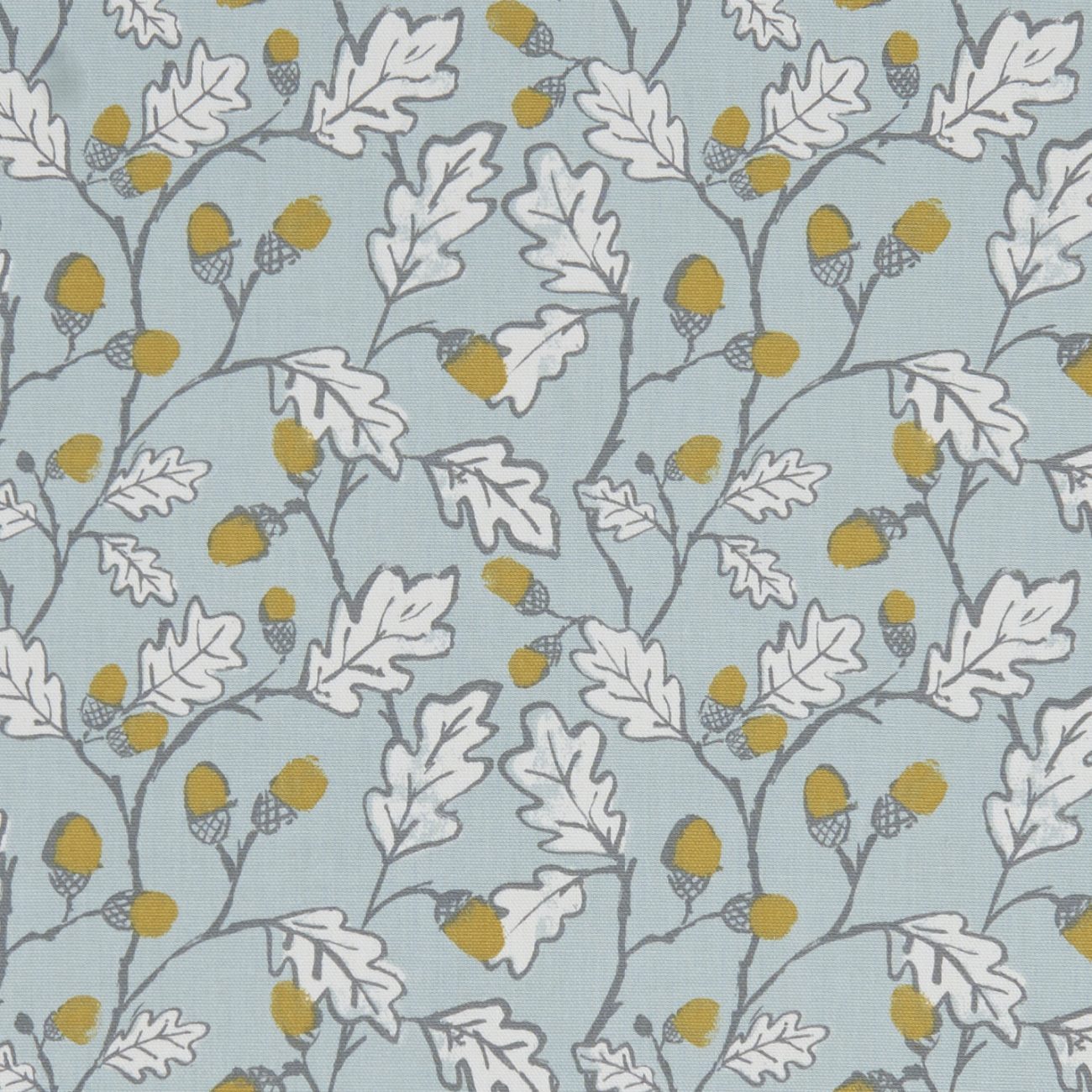 Acorn Trail Duckegg Fabric by Studio G