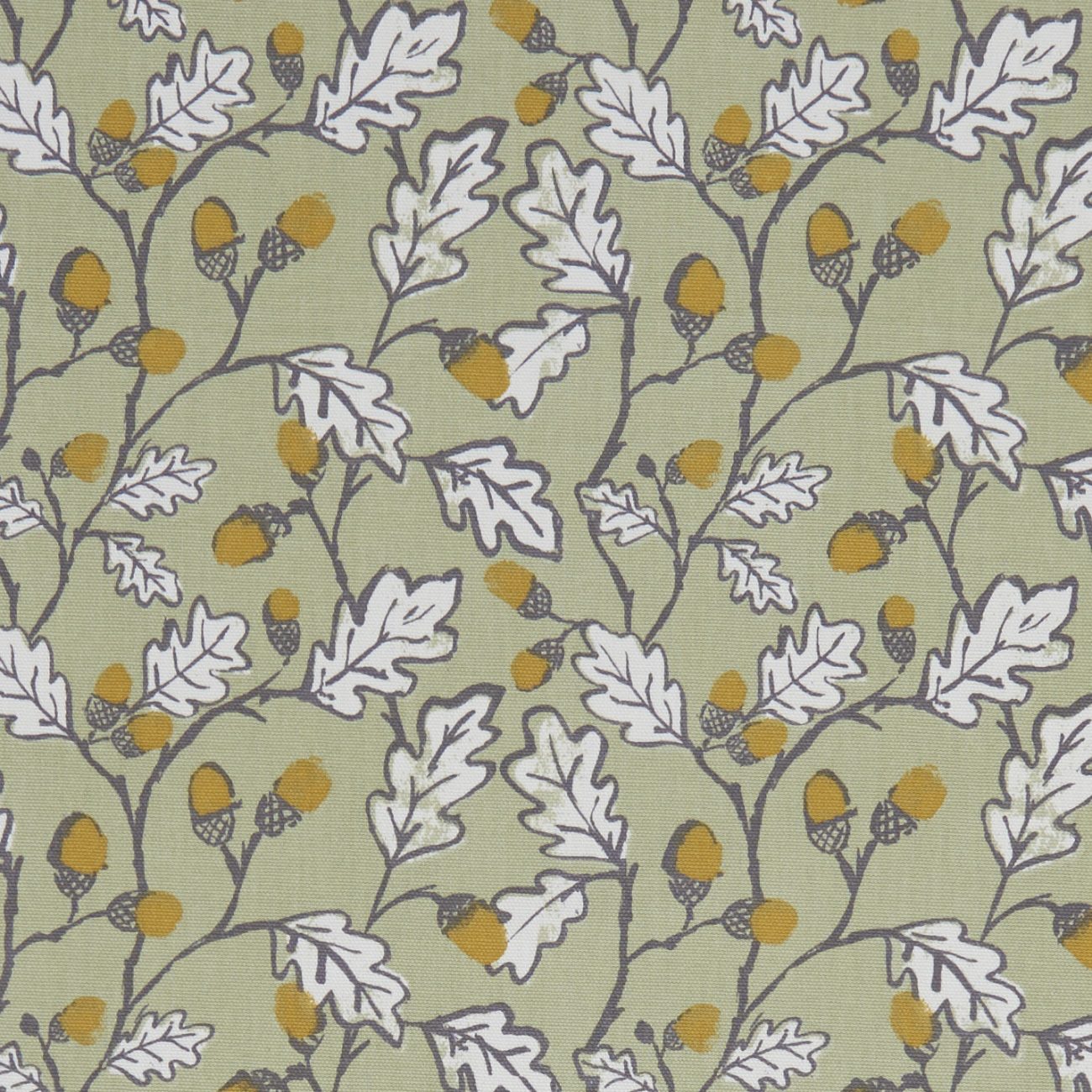 Acorn Trail Sage Fabric by Studio G