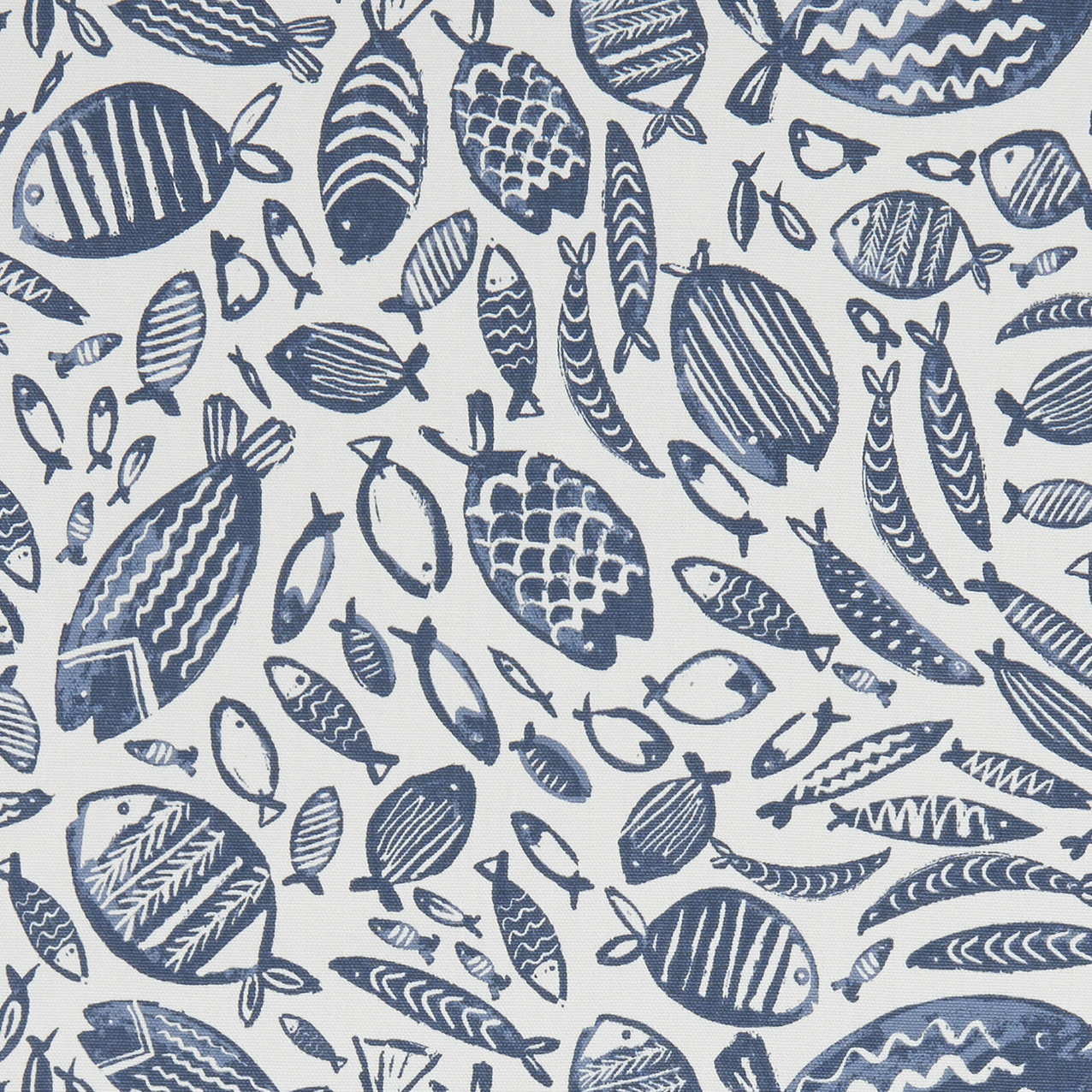 Trawler Navy Fabric by Studio G