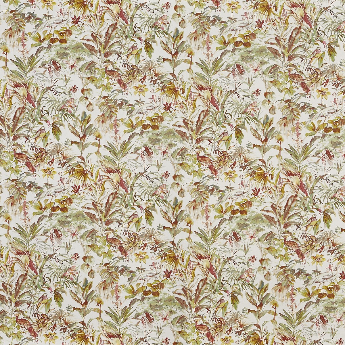 Paradise Auburn Fabric by Prestigious Textiles