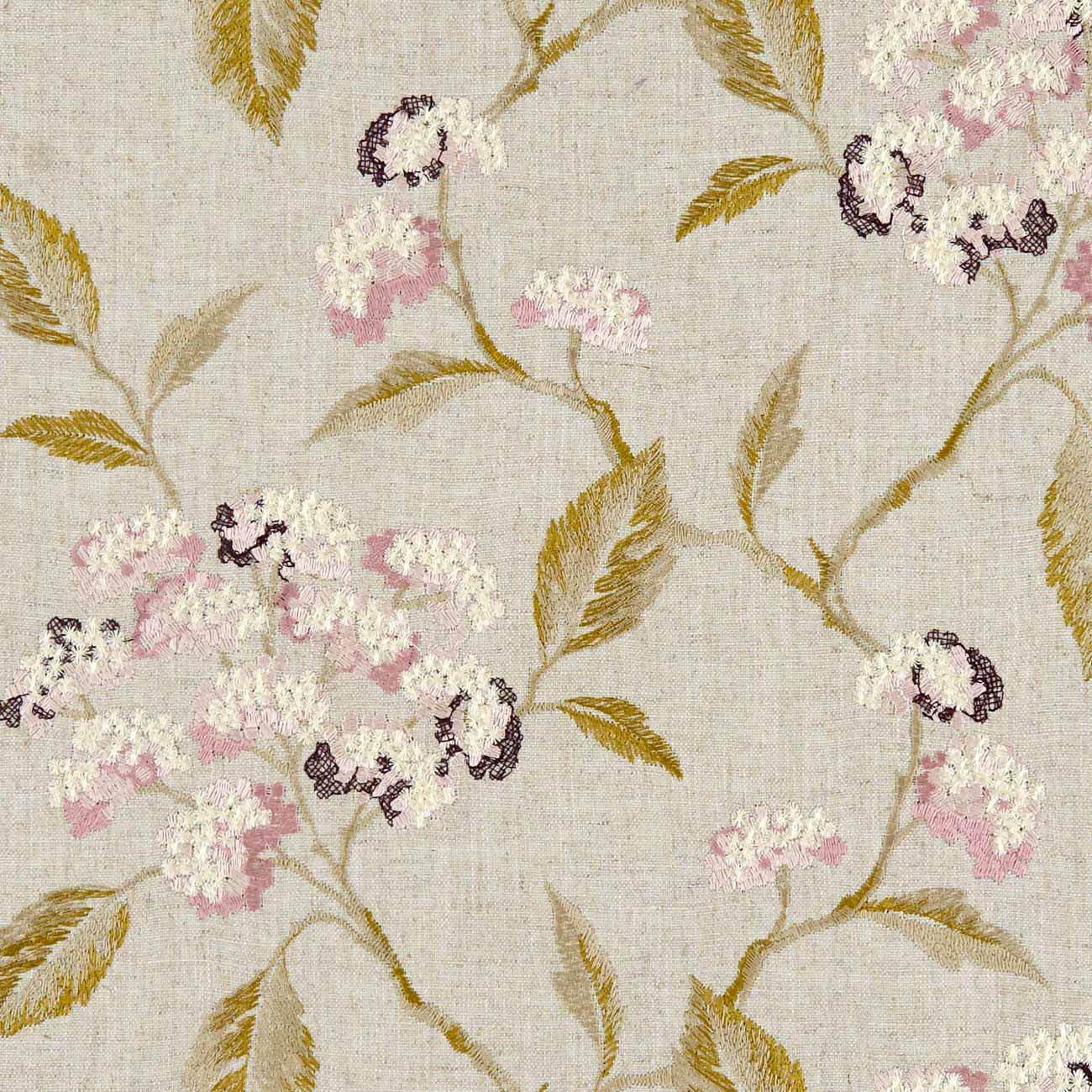 Summerby Damson Fabric by Clarke & Clarke