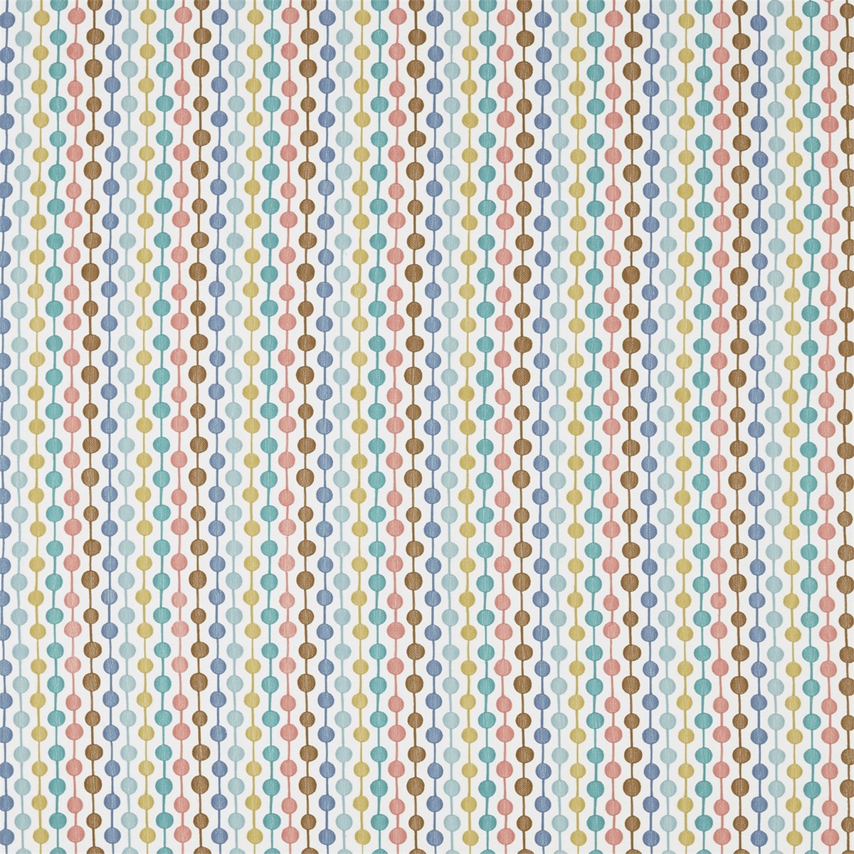 Paikka Pink Grapefruit/Sky/Julep Fabric by Scion