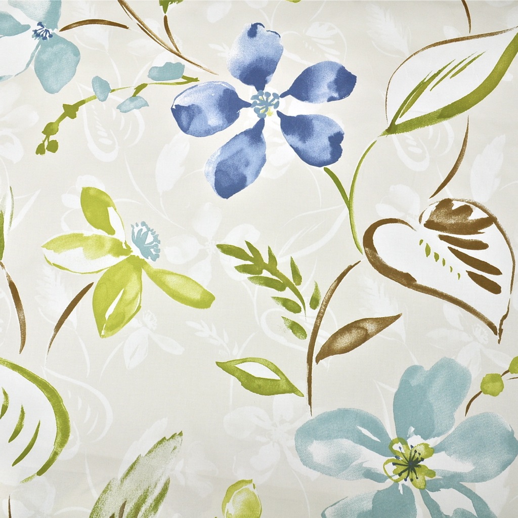 Brindisi Aqua Fabric by Fryetts