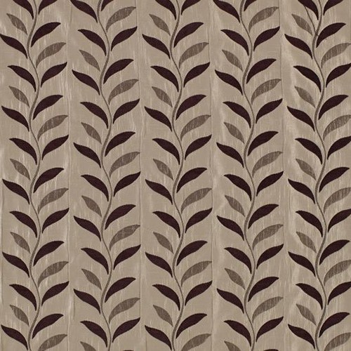Lucielle Aubergine Fabric by Fryetts