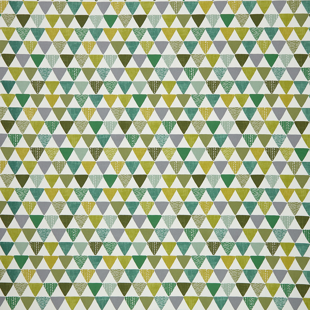 Pyramids Kiwi Fabric by iLiv