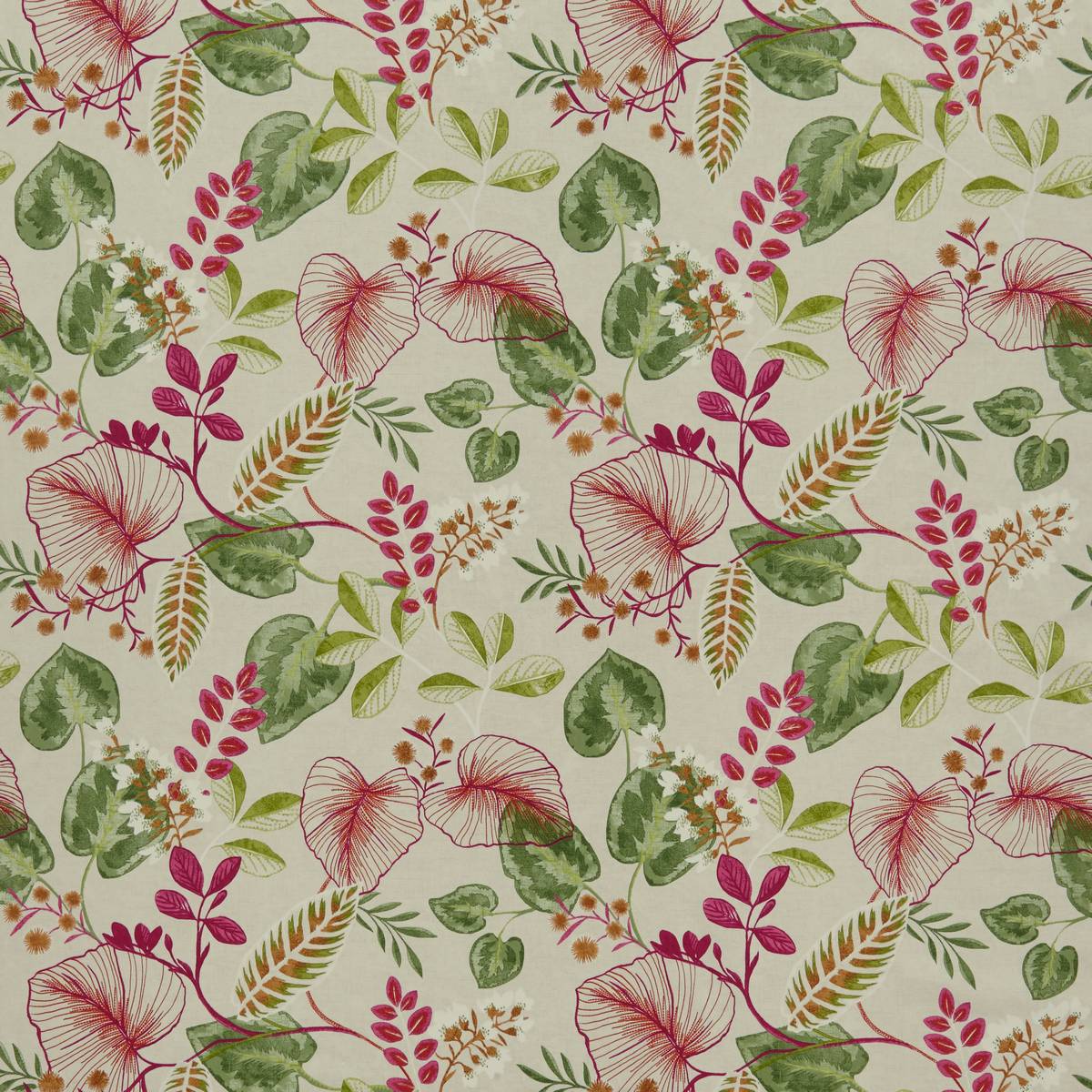 Fandango Cassis Fabric by iLiv