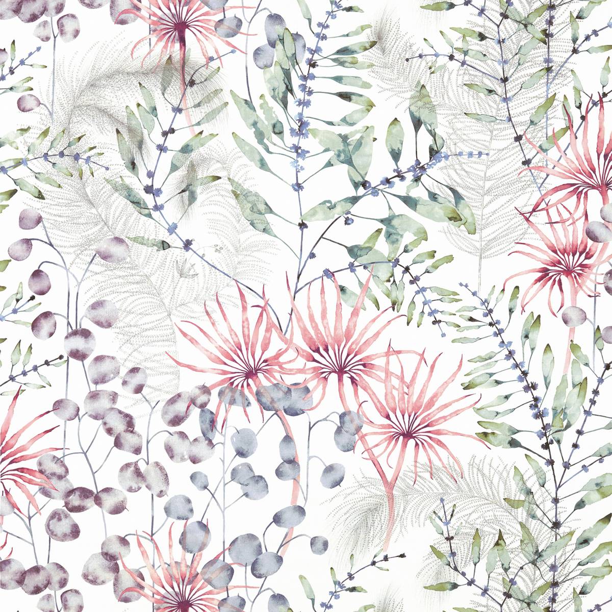 Postelia Berry/Heather Fabric by Harlequin