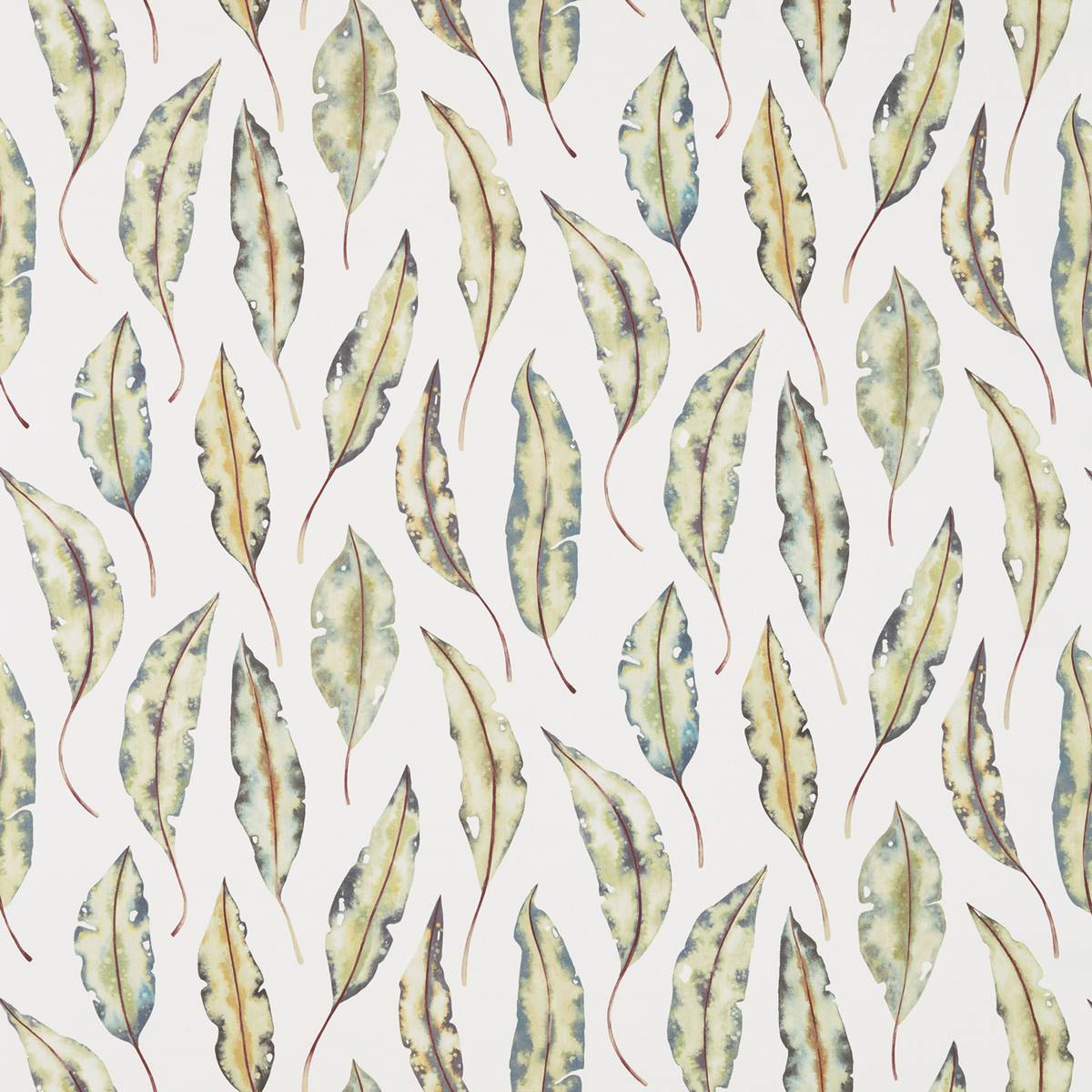 Kinina Graphite/Mustard Fabric by Harlequin