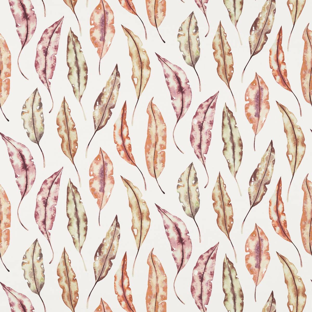 Kinina Mandarin/Fig Fabric by Harlequin