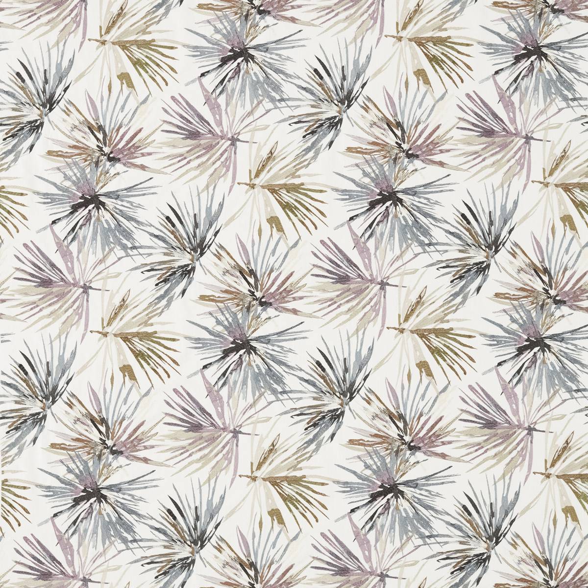 Aucuba Heather/Slate Fabric by Harlequin