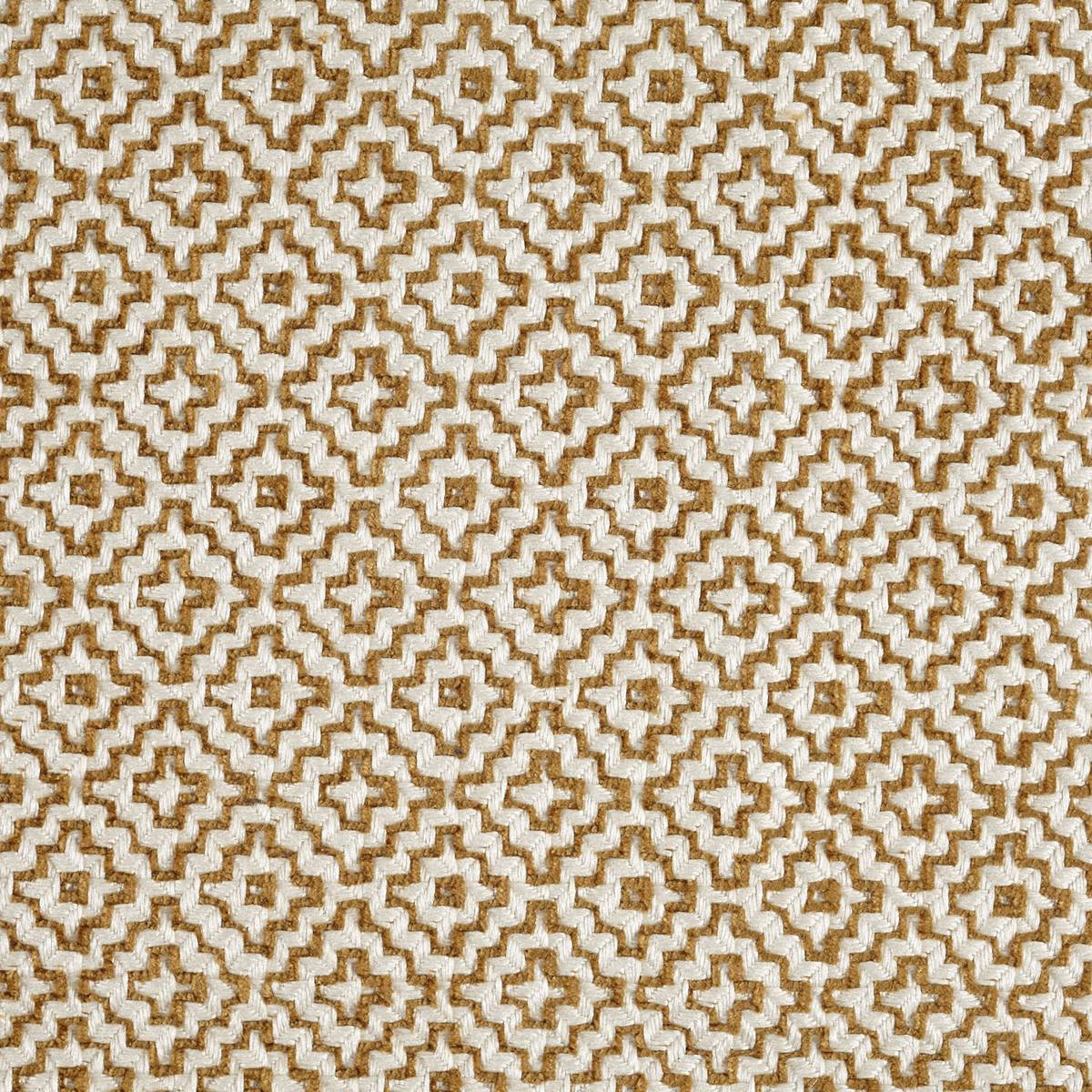 Linden Ochre Fabric by Sanderson