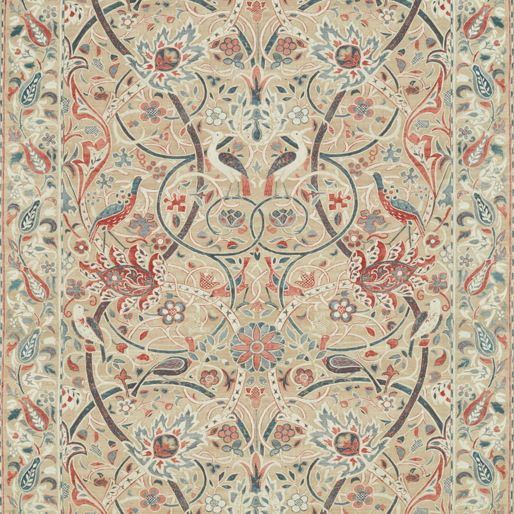 Bullerswood Spice/Manilla Fabric by William Morris & Co.