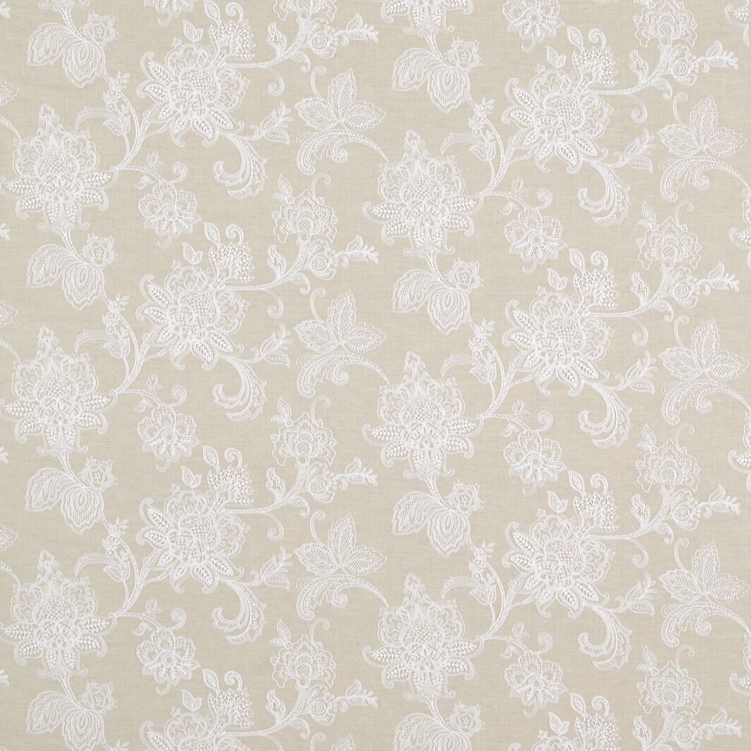 Alencon Linen Fabric by Sanderson