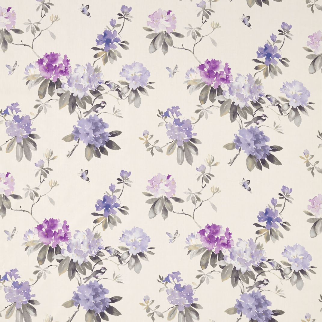 Rhodera Grape Fabric by Sanderson