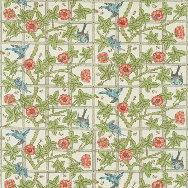 Trellis Vanilla/Plaster Fabric by William Morris & Co.