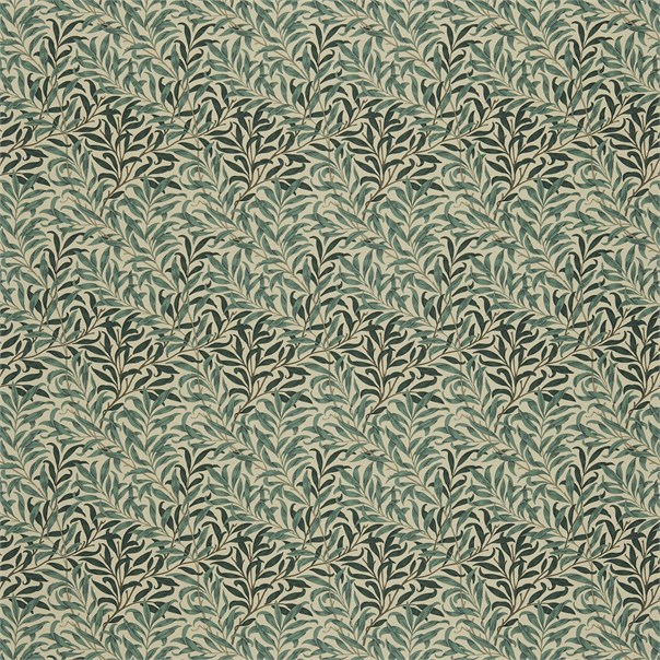 Willow Boughs Taupe/Green Fabric by William Morris & Co.
