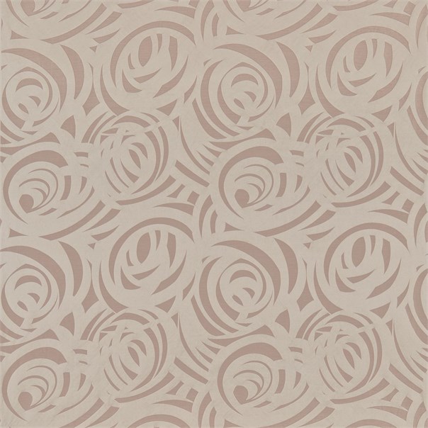 Vortex Soft Grey and Mink Fabric by Harlequin