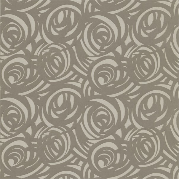 Vortex Slate and Silver Fabric by Harlequin