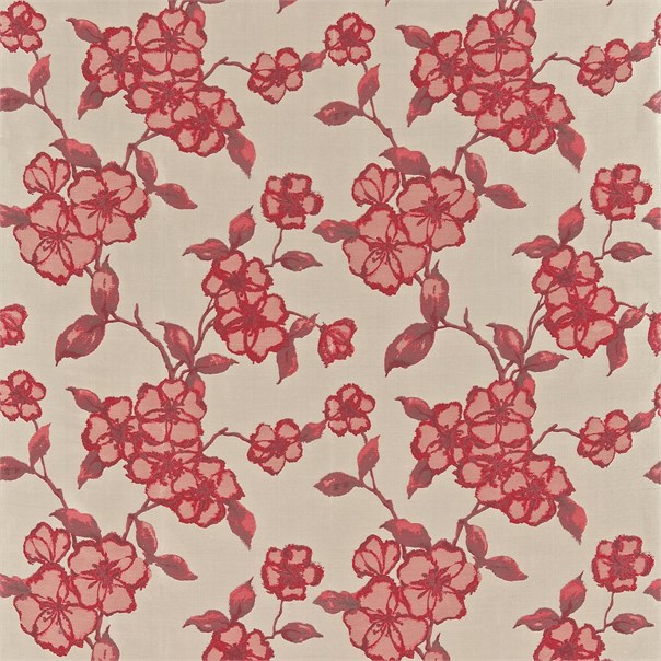 Angelique Wine Fabric by Harlequin
