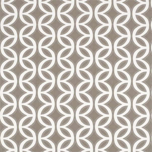 Caprice Pebble/Chalk Fabric by Harlequin