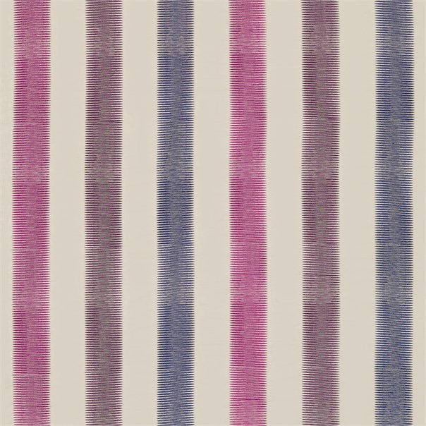 Tambo Indigo/Flamingo/Loganberry Fabric by Harlequin